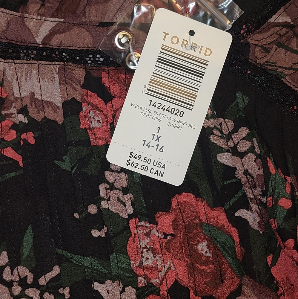 Torrid blouse